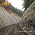 malla de alambre de alambre de estabilización de roca de protección de la pendiente